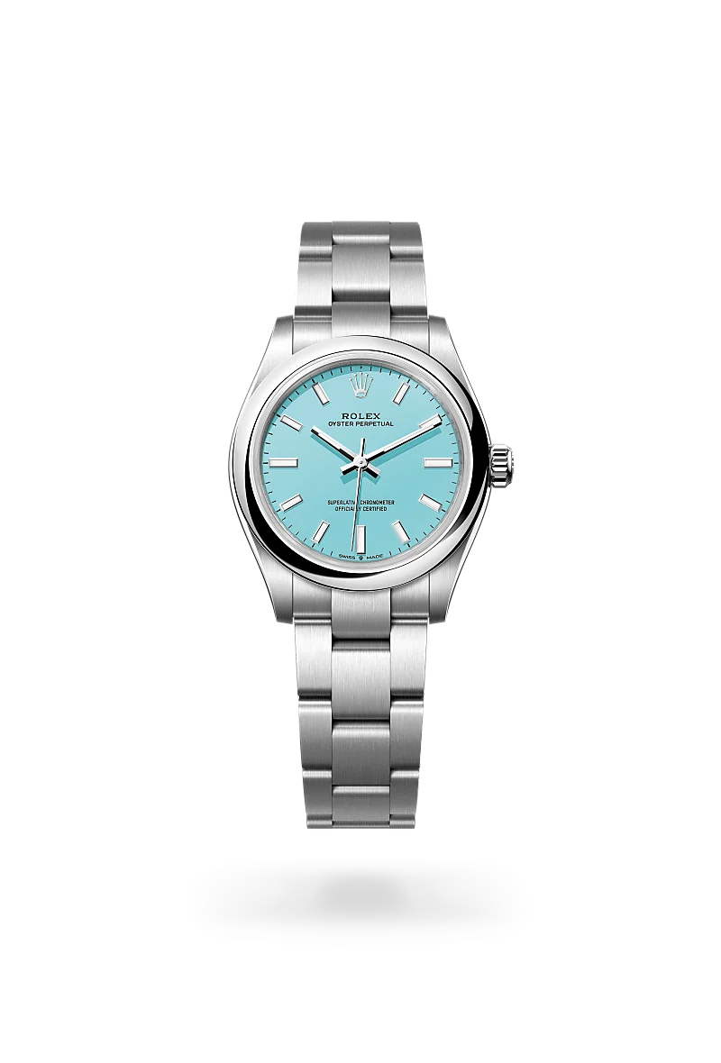 rolex Oyster Perpetual em Aço Oystersteel, M277200-0007 - Sara Joias