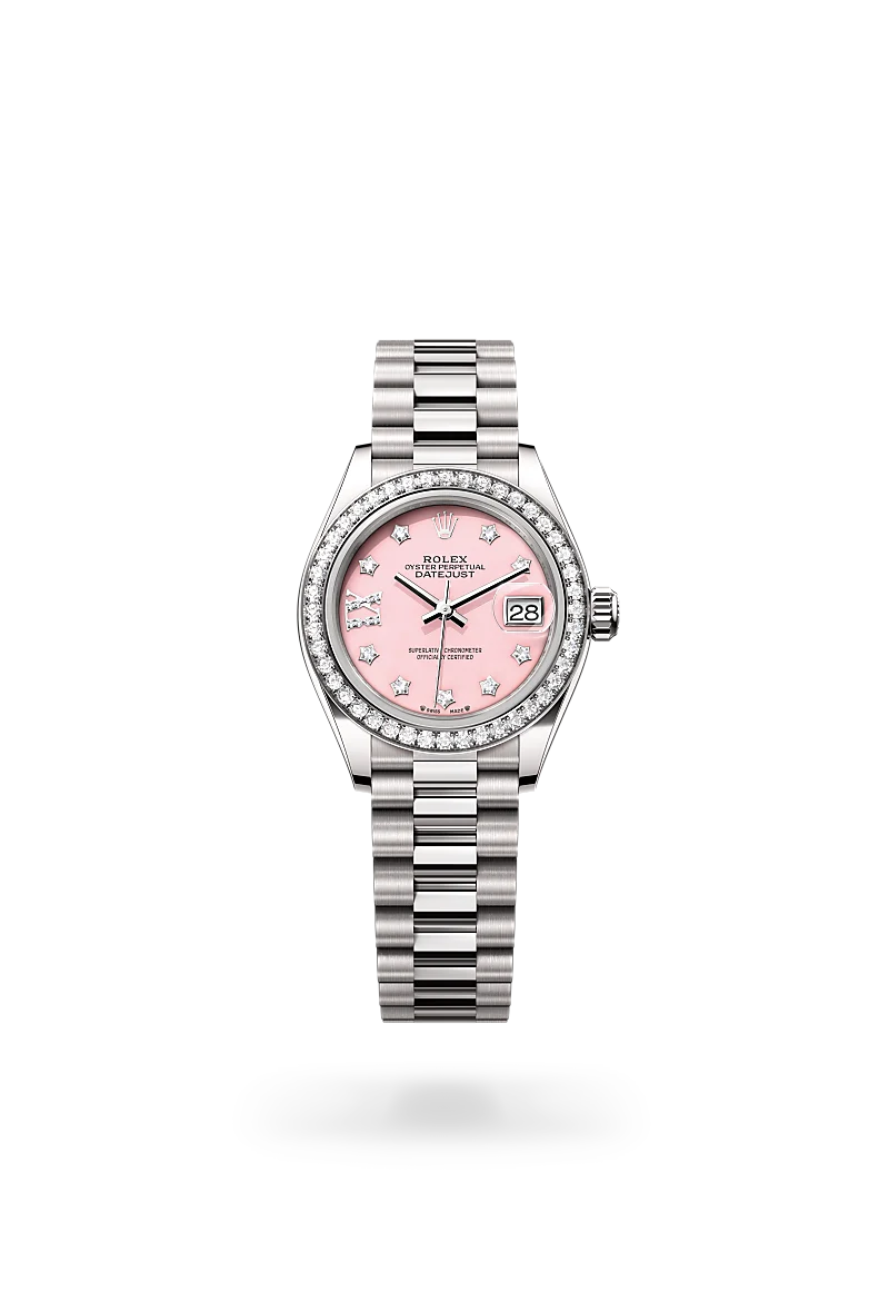 rolex Lady-Datejust em Ouro branco 18 quilates, M279139RBR-0002 - Sara Joias