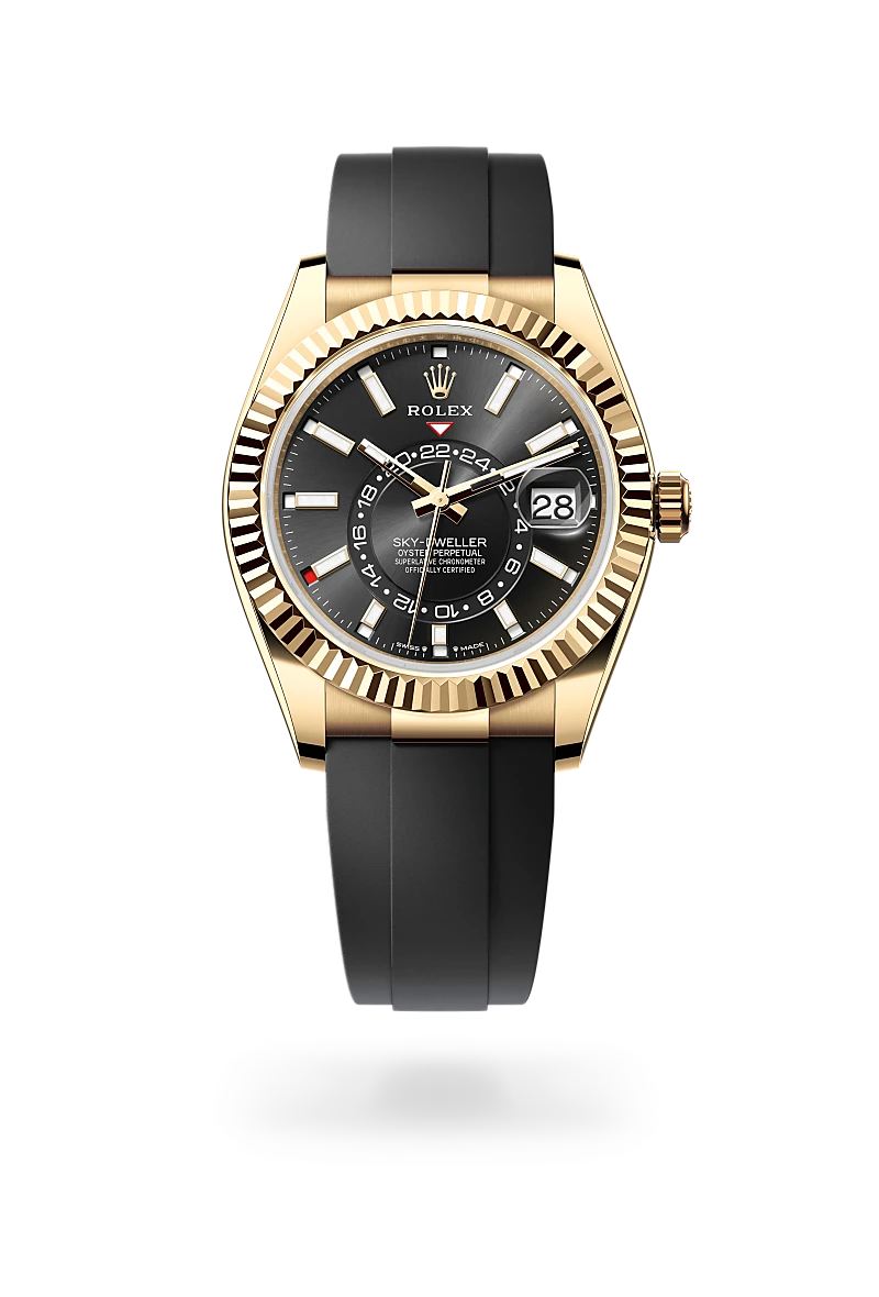 rolex Sky-Dweller em Ouro amarelo 18 quilates, M336238-0002 - Sara Joias