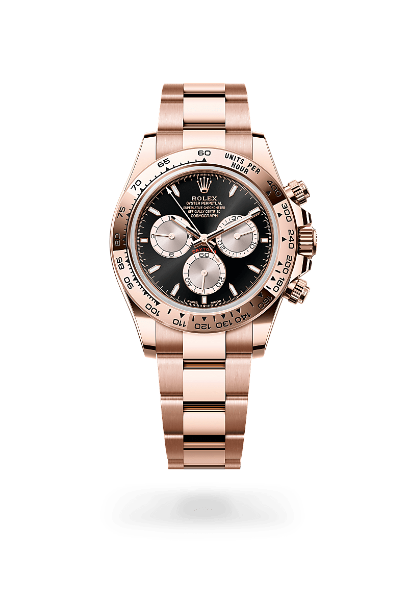Rolex Cosmograph Daytona em Ouro Everose 18 quilates, M126505-0001 - Sara Joias