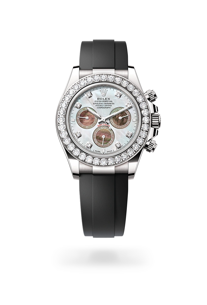 Rolex Cosmograph Daytona em ouro branco 18 quilates, M126589RBR-0001 - Sara Joias