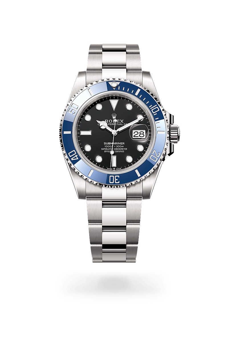 Rolex Submariner em ouro branco 18 quilates, M126619LB-0003 - Sara Joias