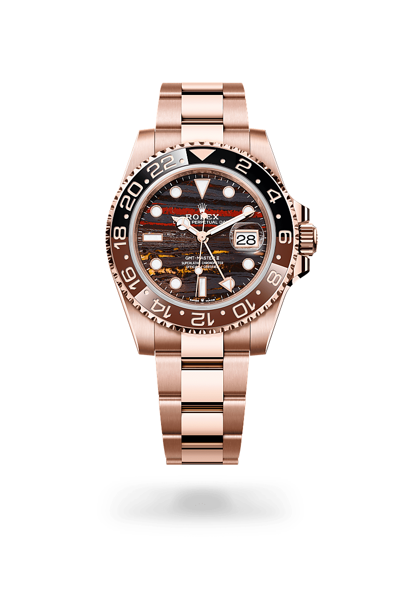 Rolex GMT-Master II em Ouro Everose 18 quilates, M126715CHNR-0002 - Sara Joias