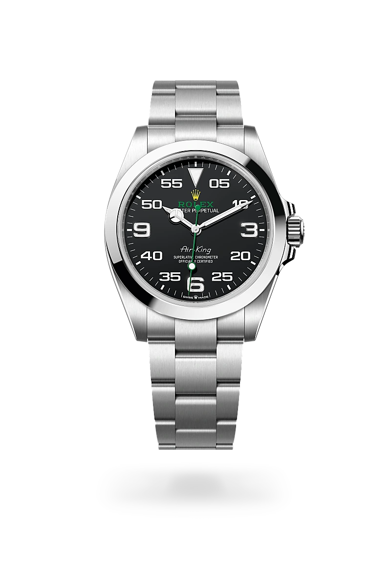 Rolex Air-King em Aço Oystersteel, M126900-0001 - Sara Joias