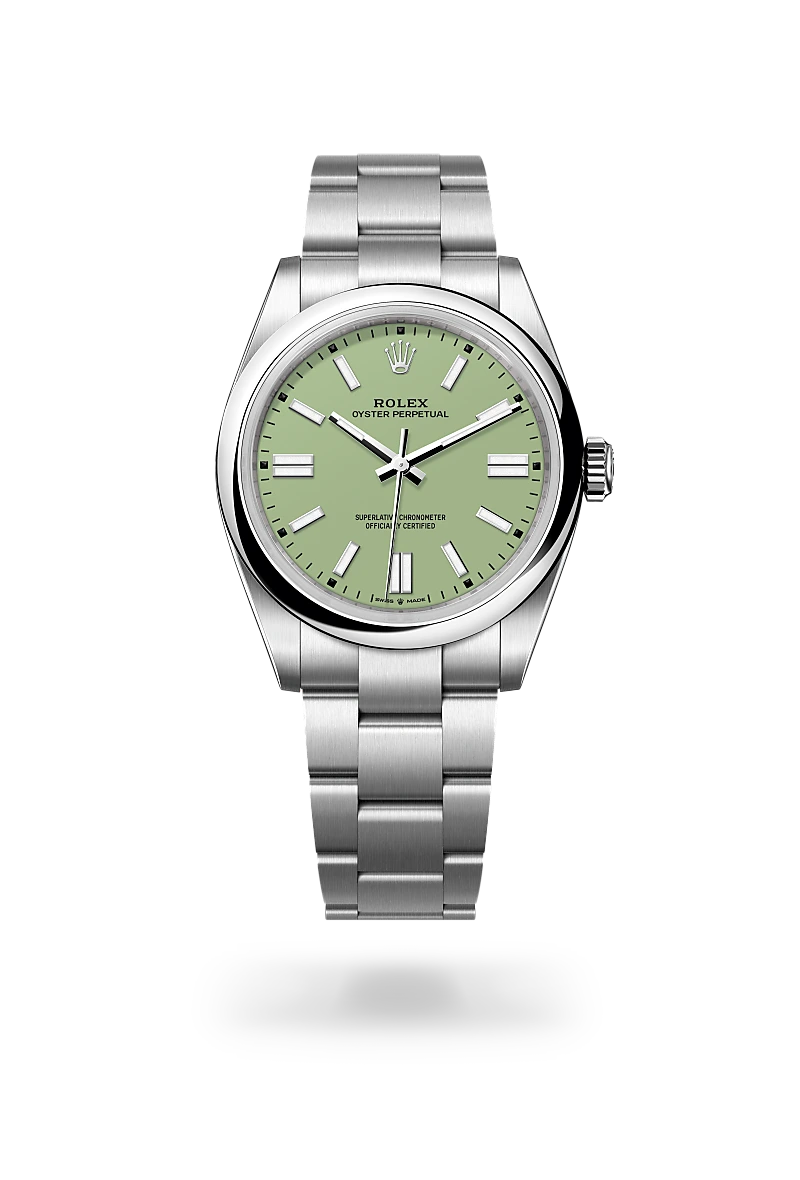 Rolex Oyster Perpetual em Aço Oystersteel, M134300-0006 - Sara Joias