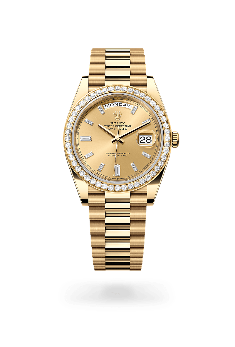 Rolex Day-Date em Ouro amarelo 18 quilates, M228348RBR-0002 - Sara Joias