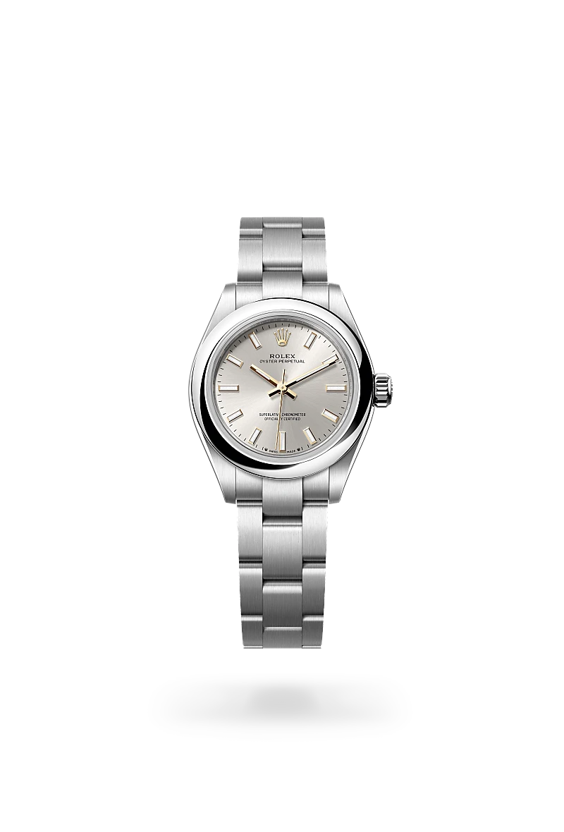 Rolex Oyster Perpetual em Aço Oystersteel, M276200-0001 - Sara Joias