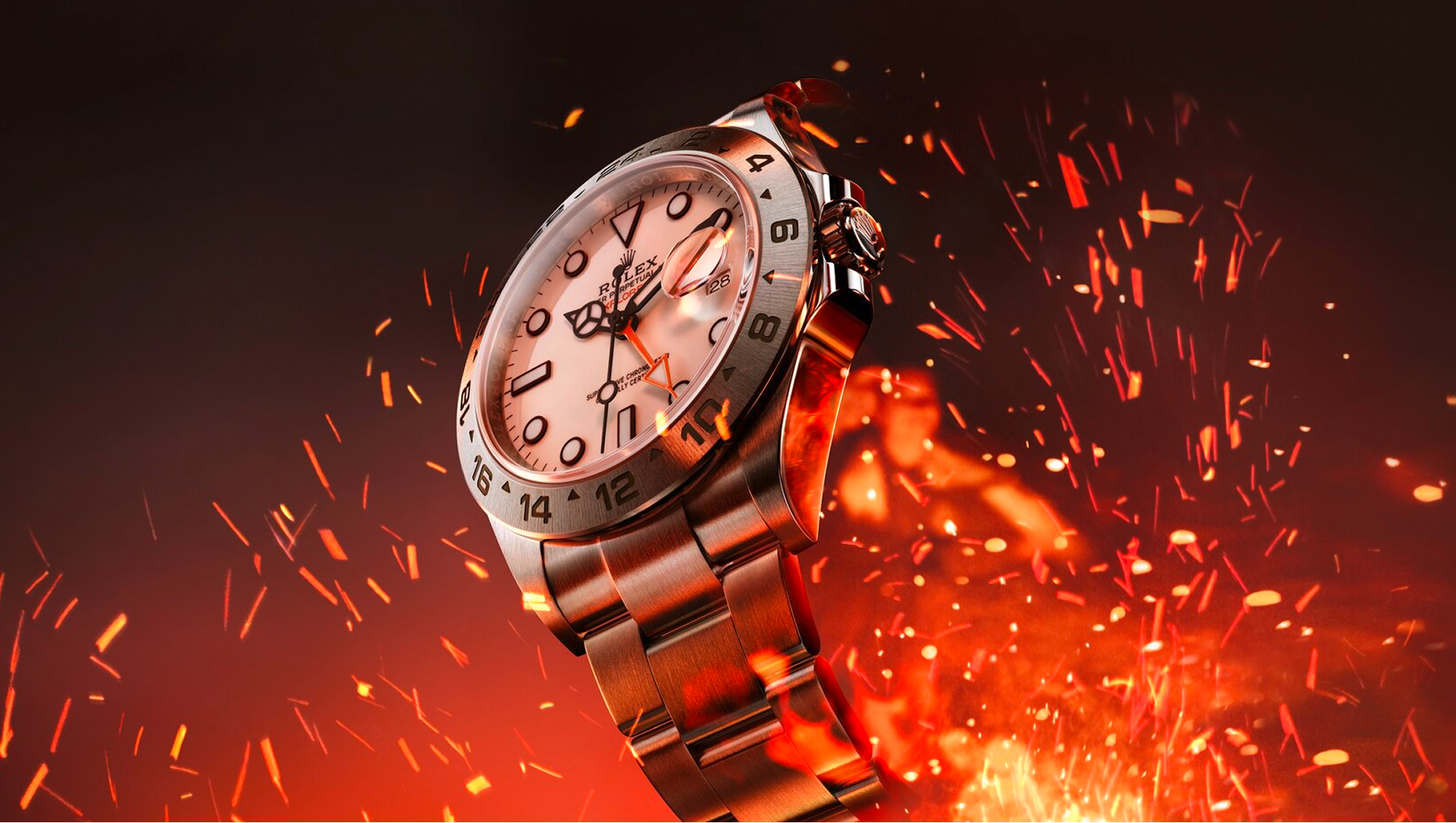 relógios rolex Explorer II - Sara Joias