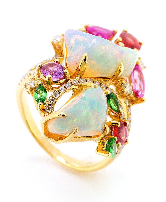 imagem do produto Anel opalas 