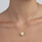 imagem do produto  Gargantilha Fio Confeti e Baguete Fancy Yellow 6,19 ct
