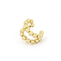 imagem do produto  Piercing Bolinhas em Ouro 18K