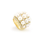 imagem do produto  Anel Gomo Degrad de Prolas, Diamante e ouro 18k