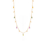 imagem do produto  Gargantilha Pendente Safiras