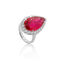imagem do produto  Anel e Pendente com Rubelita Gota 11,83ct