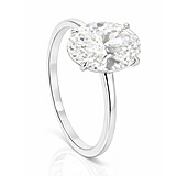 imagem do produto  Anel Solitario Oval
