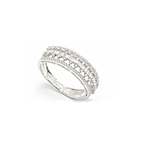 imagem do produto  Anel Fileiras Baguetes