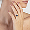 imagem do produto  Anel Bold Safira Azul