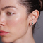 imagem do produto  Brinco Ear Hook Esmeraldas e Diamantes