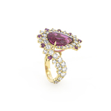 imagem do produto  Anel C�lice Rubelita