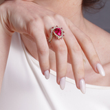 imagem do produto  Anel C�lice Rubelita