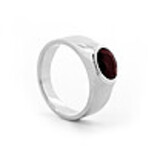 imagem do produto  Anel Solit�rio Granada