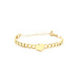 imagem do produto  Pulseira Pingente Cora��o