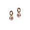 imagem do produto  Brinco Bold Turmalina Rosa