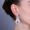 imagem do produto  Brinco Esmeraldas e Diamantes