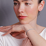 imagem do produto  Pulseira Riviera com 59 Diamantes