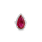 imagem do produto  Anel e Pendente com Rubelita Gota 11,83ct