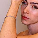 imagem do produto  Pulseira Riviera com 73 Diamantes