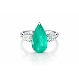 imagem do produto  Anel Esmeralda de Muzo 3,70ct