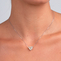 imagem do produto  Gargantilha Corao Diamante