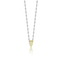 imagem do produto  Gargantilha Rivire Navete com Fancy Light Green Yellow 3,52ct