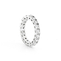 imagem do produto  Aliana Inteira com Diamantes 19 BI de 13 pts cada Sara