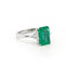 imagem do produto  Anel Esmeraldas e Diamantes