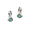 imagem do produto  Brinco Bold Esmeralda