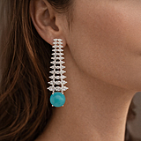 imagem do produto  Brinco Fios Navetes