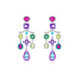 imagem do produto  Brinco Chandelier Color