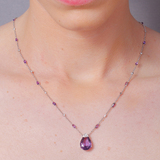 imagem do produto  Gargantilha Ametista