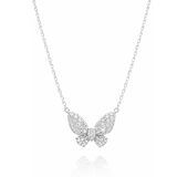 imagem do produto  Gargantilha Borboleta Diamantes