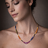 imagem do produto  Gargantilha Riviera Arco-�ris