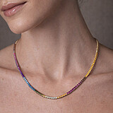 imagem do produto  Gargantilha Riviera Arco-�ris