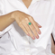 imagem do produto  Anel Esmeraldas e Diamantes