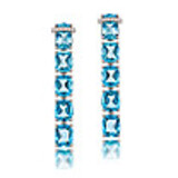 imagem do produto  Brinco Longo Top�zio Sky