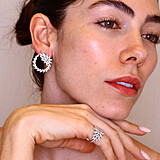 imagem do produto  Anel Navetes de Diamantes