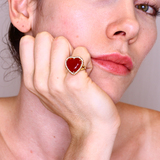 imagem do produto  Anel Amor com Jade