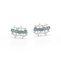 imagem do produto  Brinco Ear Cuff Turmalina Paraba e Brilhantes