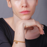 imagem do produto  Pulseira Pingente Cora��o