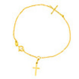 imagem do produto  Pulseira Crucifixo